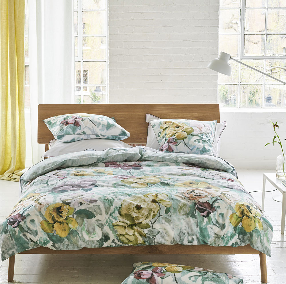 Housse de couette Tapes­try Flower Desi­gners Guild