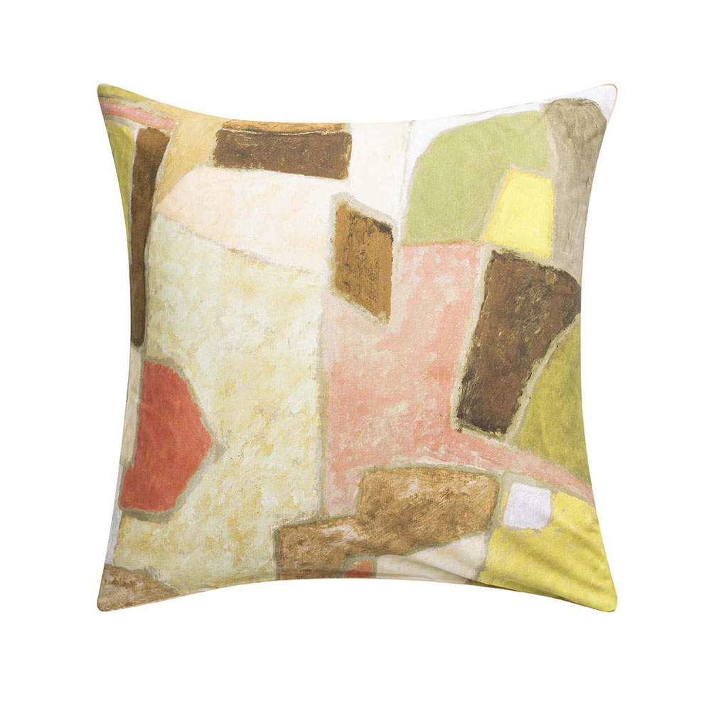 Taie d’oreiller Clay Collage Terracotta Designers Guild