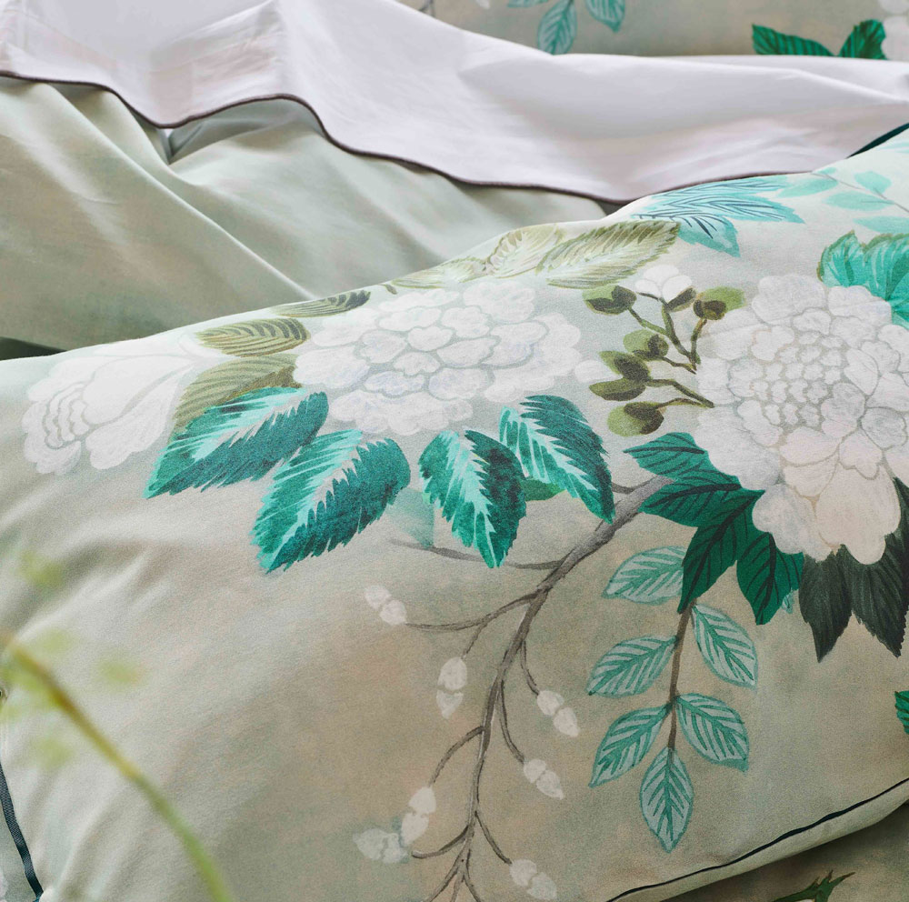 Taie d’oreiller Fleur Orientale Designers Guild
