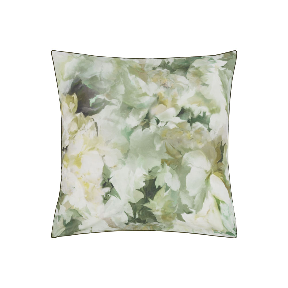 Taie d’oreiller Fleurs de Jour Céla­don Desi­gners Guild