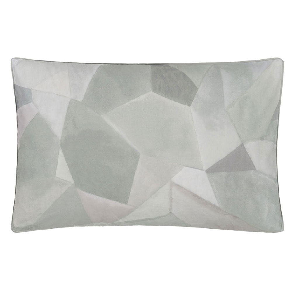 Taie d’oreiller Geo Moderne Pewter Desi­gners Guild