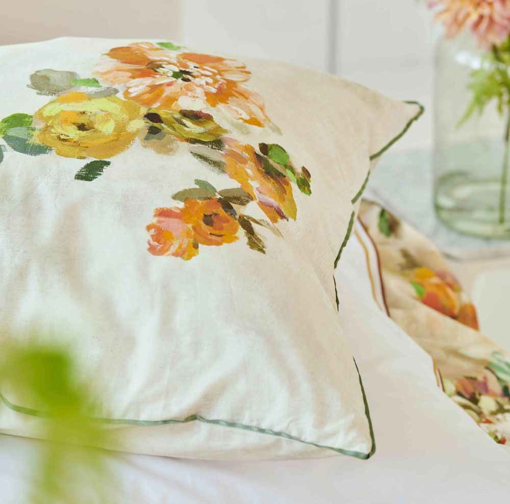 Taie d’oreiller Giardino di Rose Designers Guild