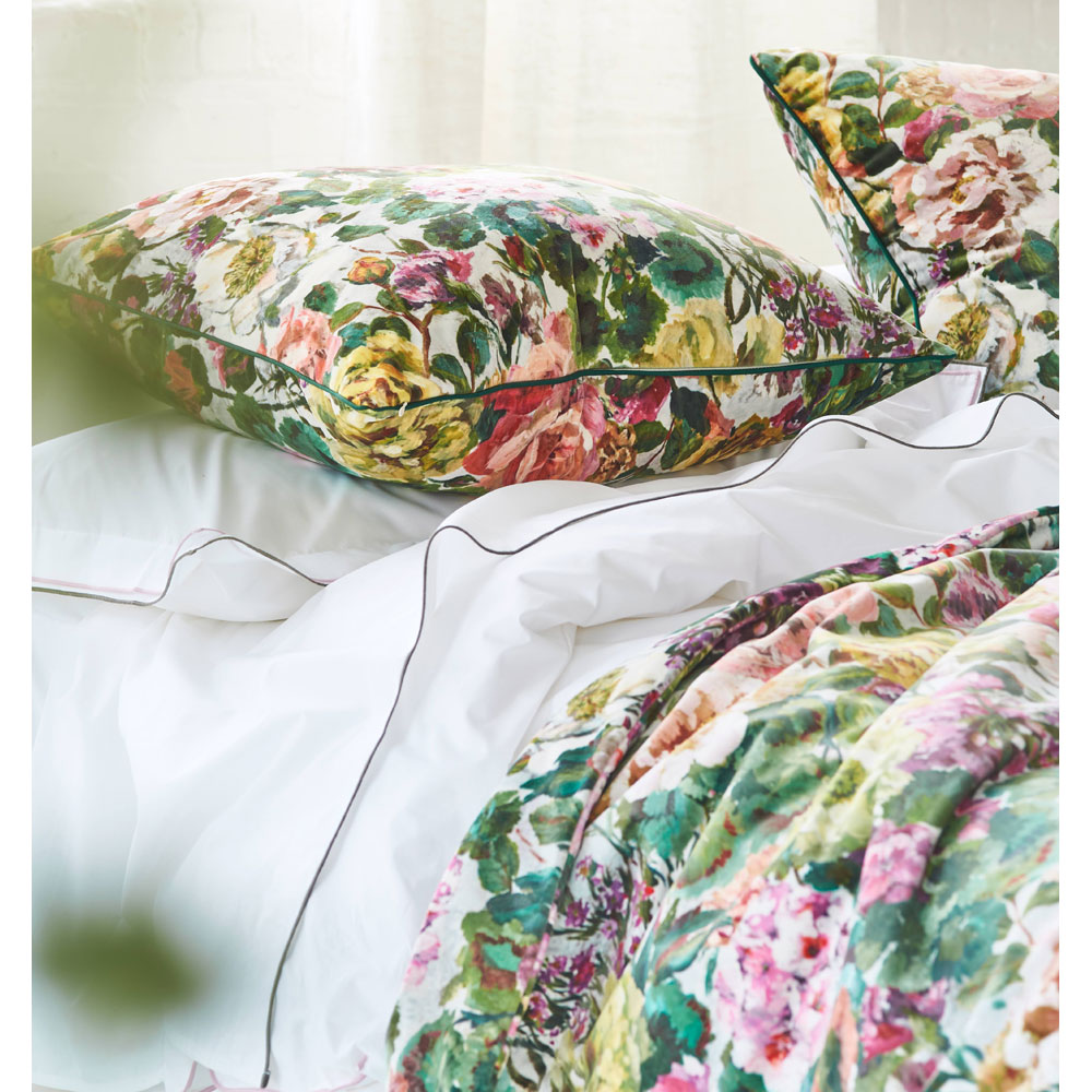 Taie d’oreiller Grandiflora Rose Dusk Designers Guild