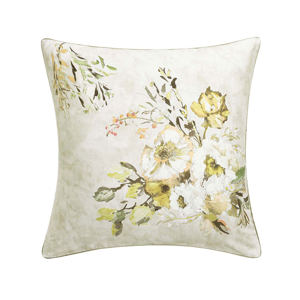 Taie d’oreiller Margaretta Sepia Designers Guild