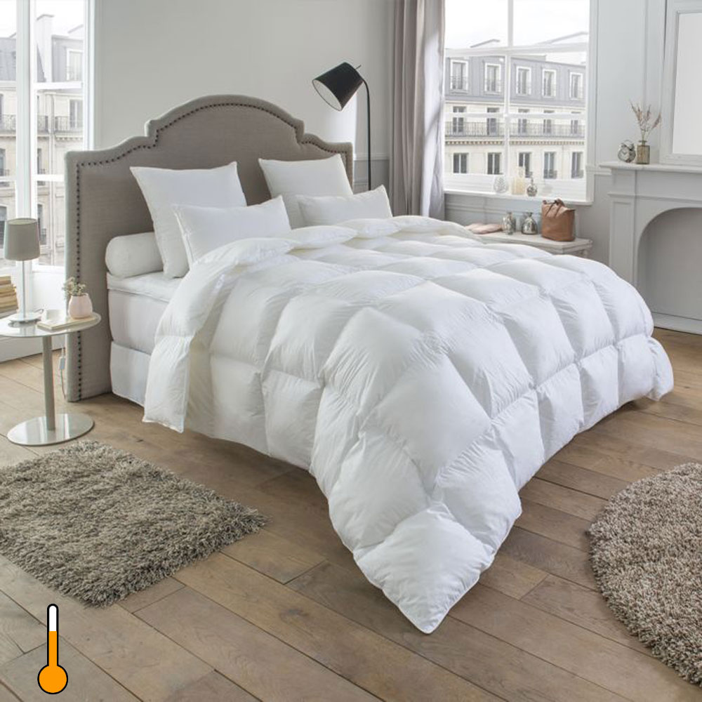 Couette tempé­rée Népal 80% duvet Drouault