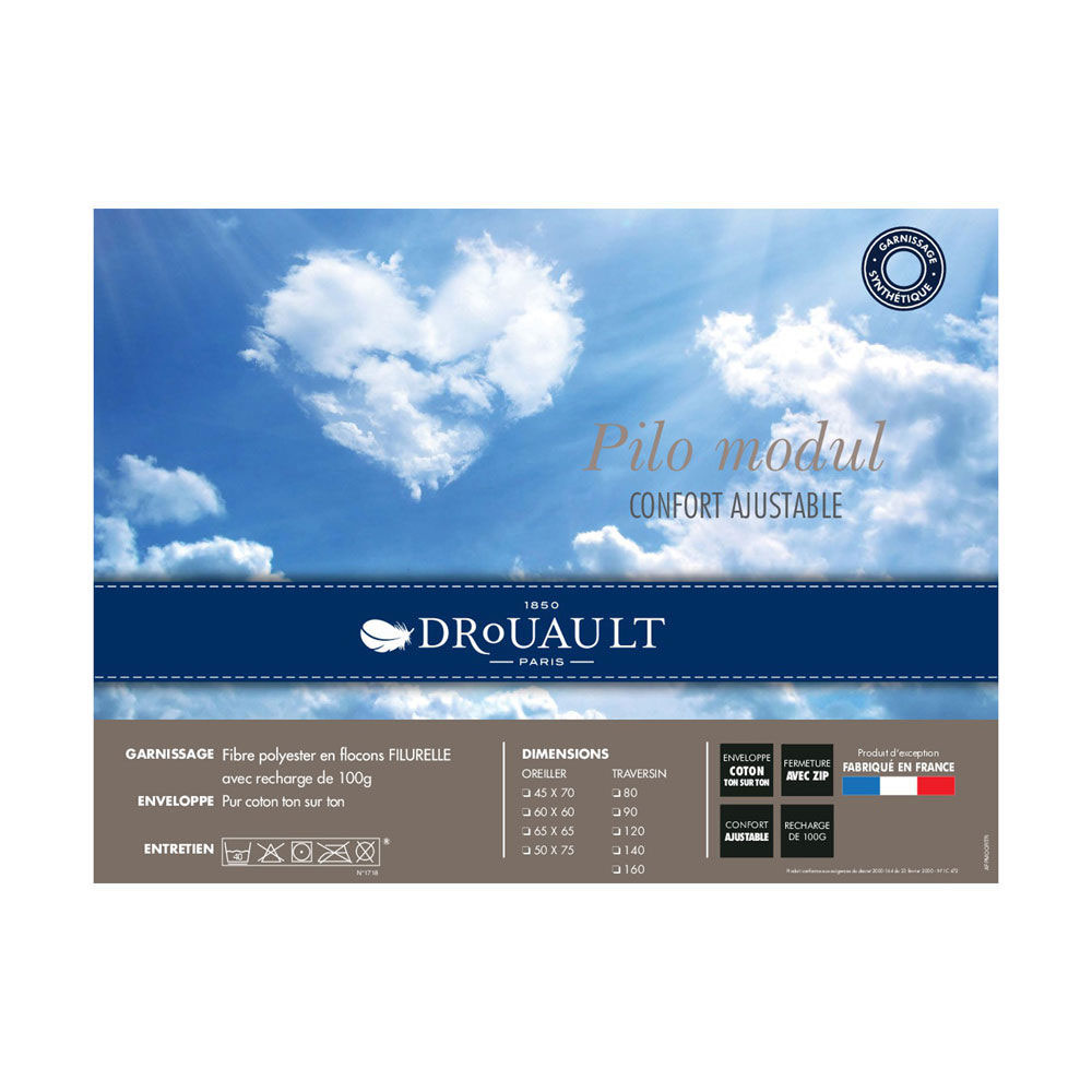 Oreiller Pilo Modulable Drouault