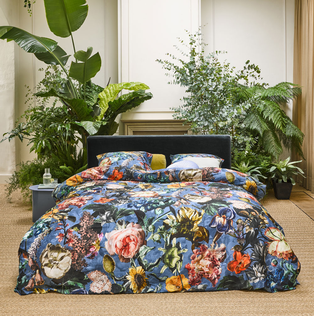 Housse de couette Famke Moonlight Blue Essenza