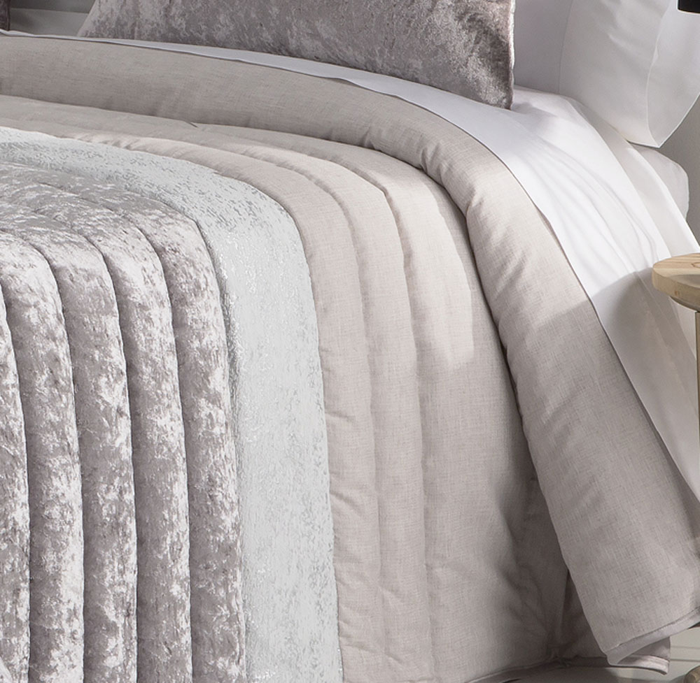 Couvre lit Boston Beige Fundeco