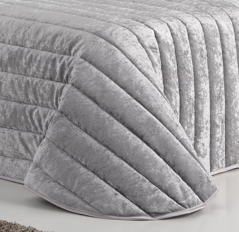 Couvre lit Boston Gris Fundeco