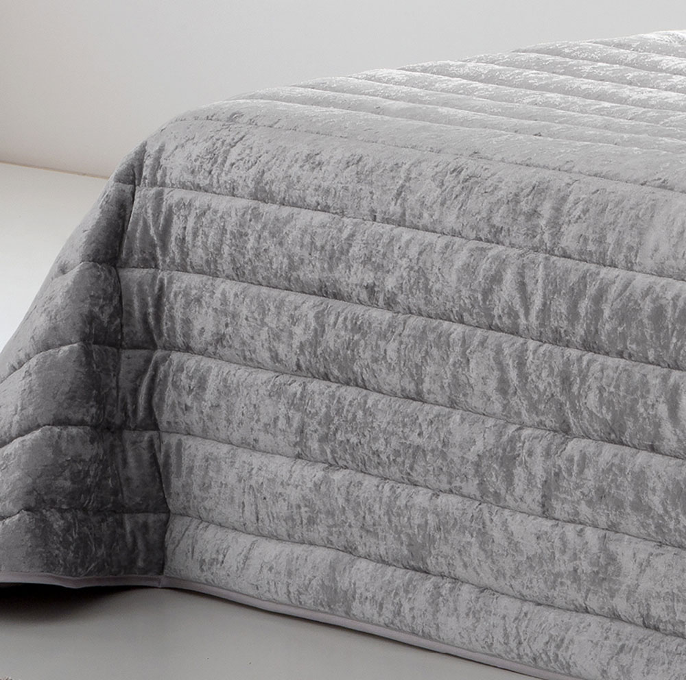 Couvre lit Boston Gris Fundeco