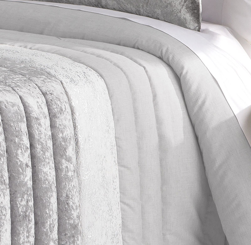 Couvre lit Boston Gris Fundeco