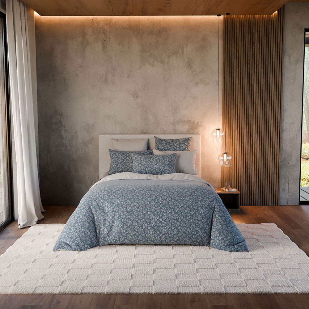 Parure de couette Bohème Bleu Inspiration