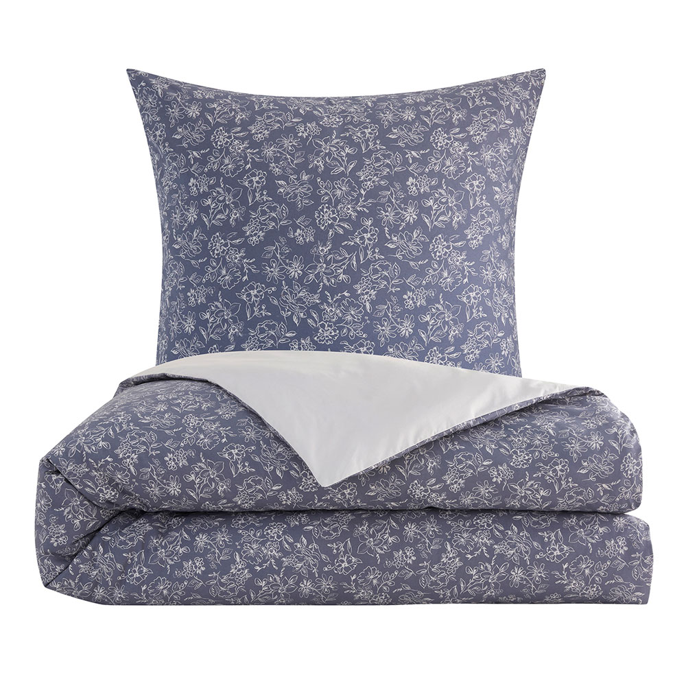 Parure de couette Bohème Bleu Inspiration