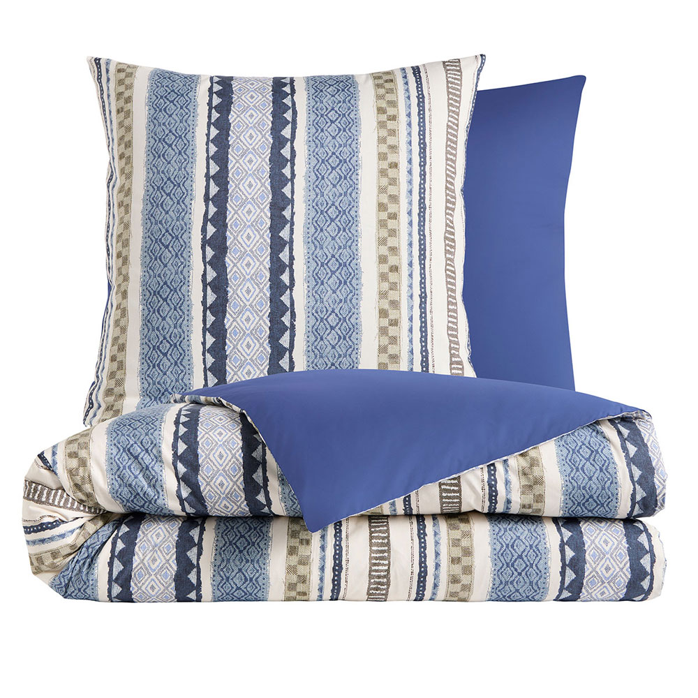 Parure de couette Cyclades Bleu Inspiration