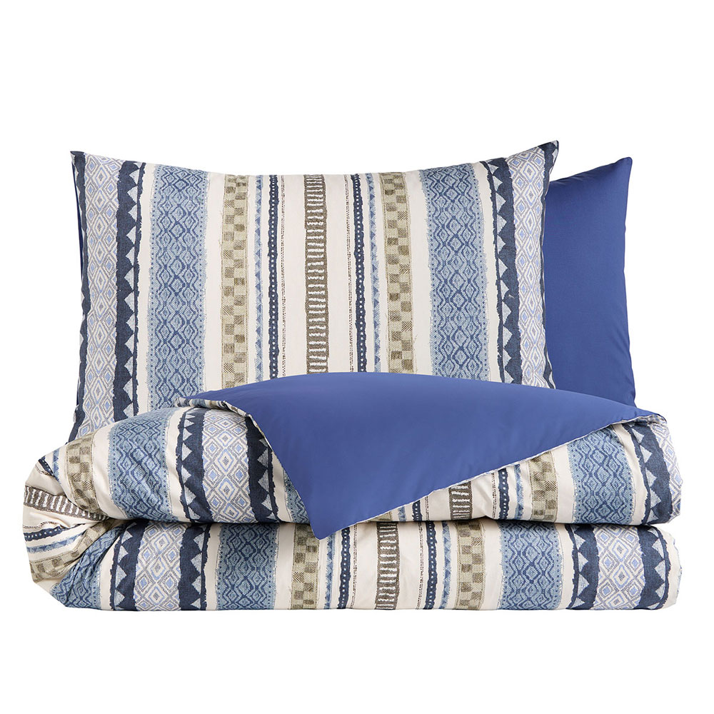 Parure de couette Cyclades Bleu Inspiration