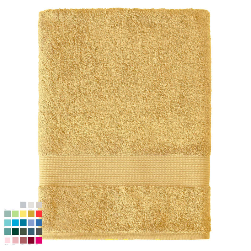 Drap de bain Extra­soft 100×150 cm 25 colo­ris Jalla