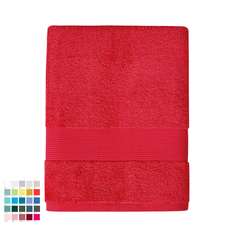 Drap de douche Extra­soft 70×130 cm 25 colo­ris Jalla