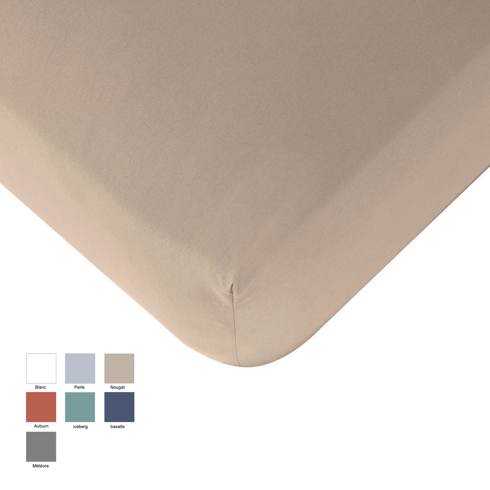 Drap housse Infini Satin 7 coloris Jalla