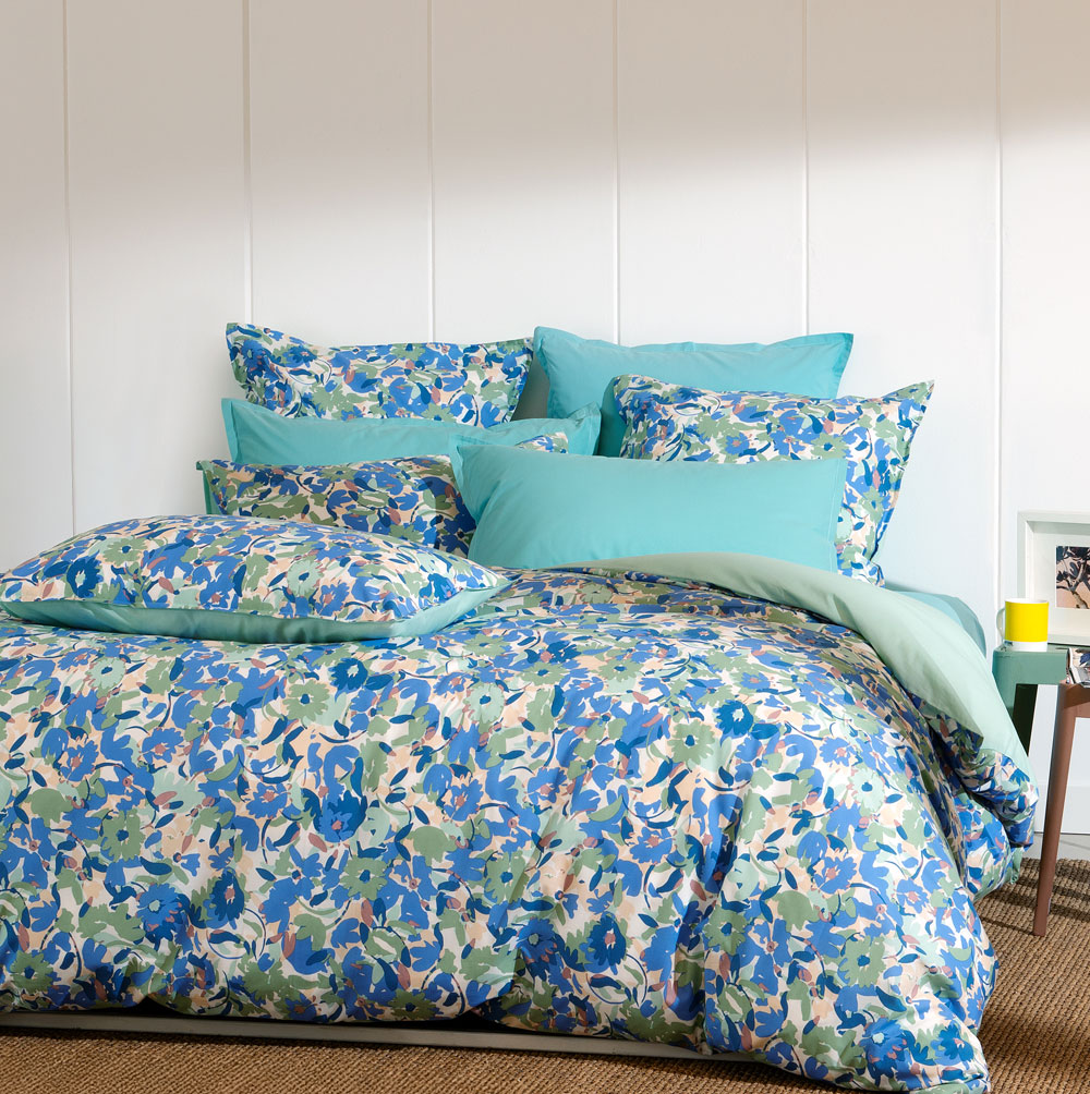 Housse de couette Daisy Bleuet Jalla
