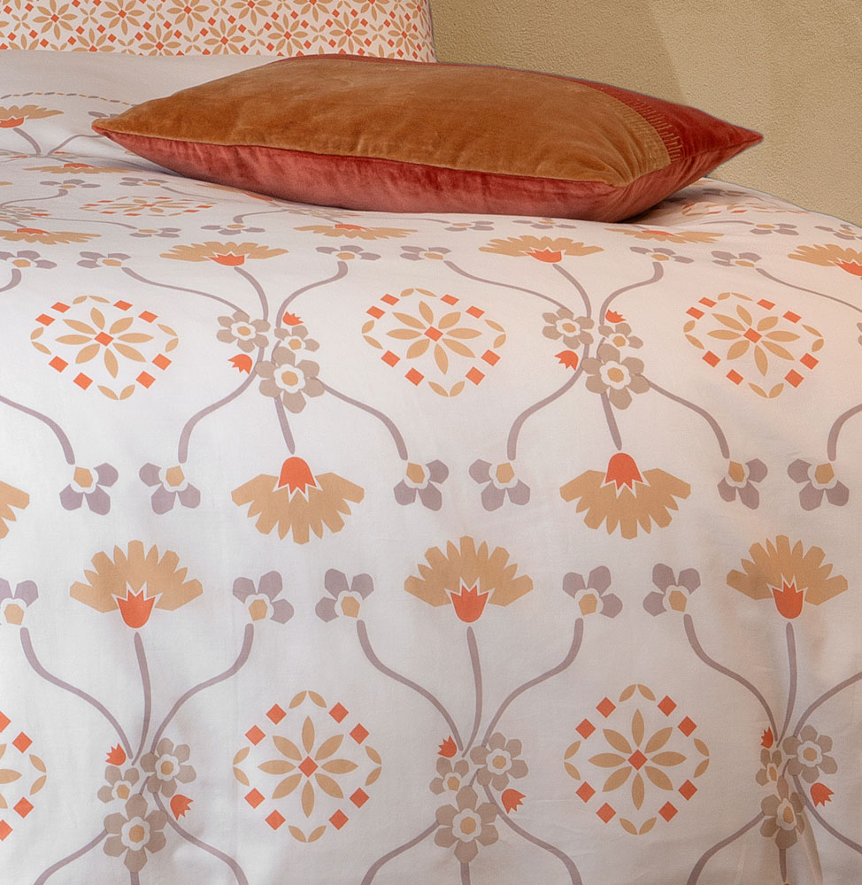 Housse de couette Volutes Terra Jalla