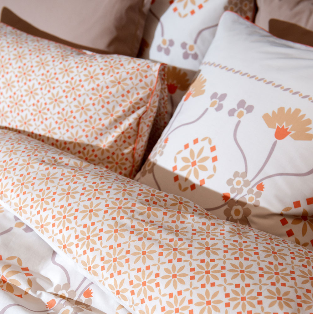 Housse de couette Volutes Terra Jalla