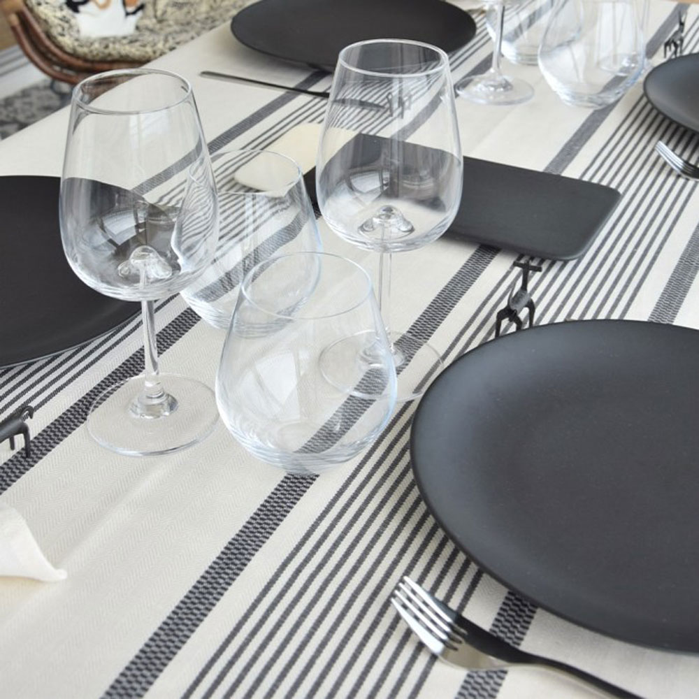 Nappe Berrain fusain Jean Vier