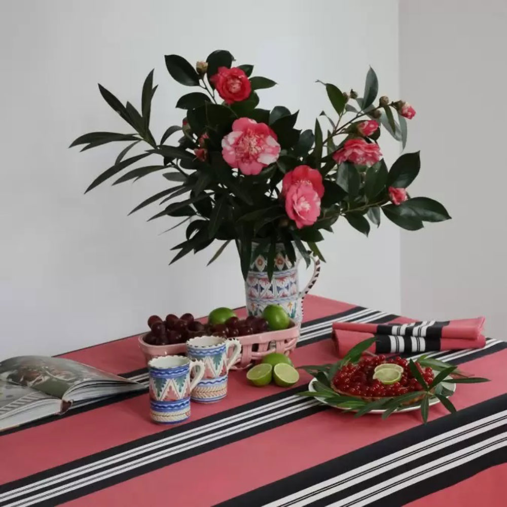 Nappes Aya Framboise Jean Vier