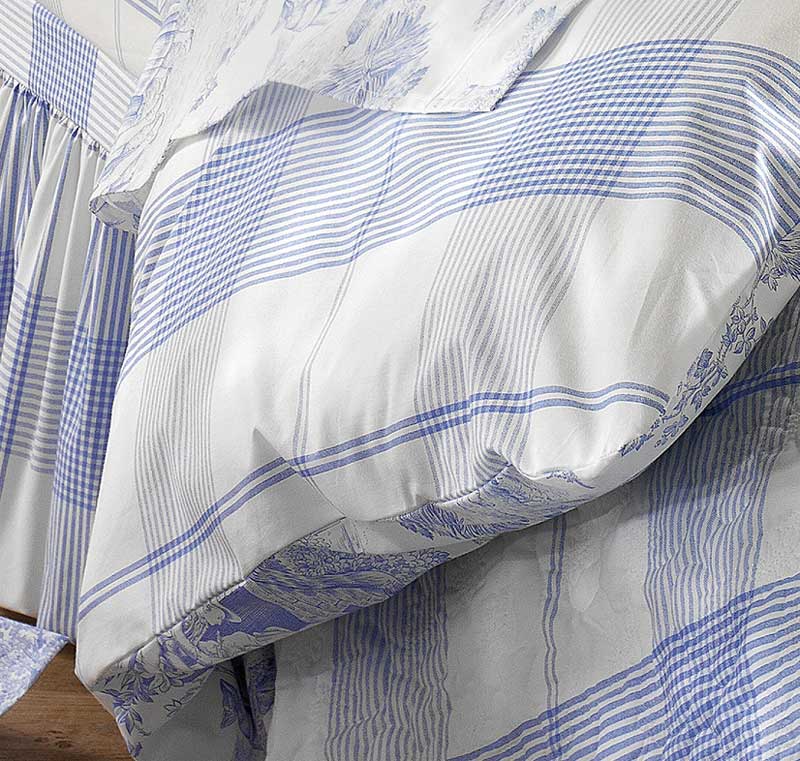 Housse de couette Pastorale bleu La Maison de Balmy