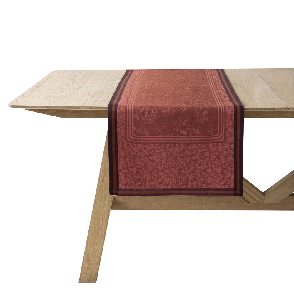 Chemin de table Romance Passion Le Jacquard Français