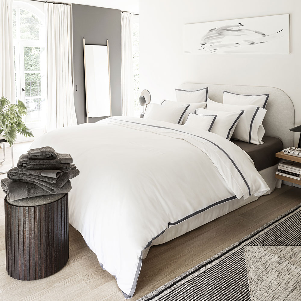 Drap housse Apparat Fusain Le Jacquard Français