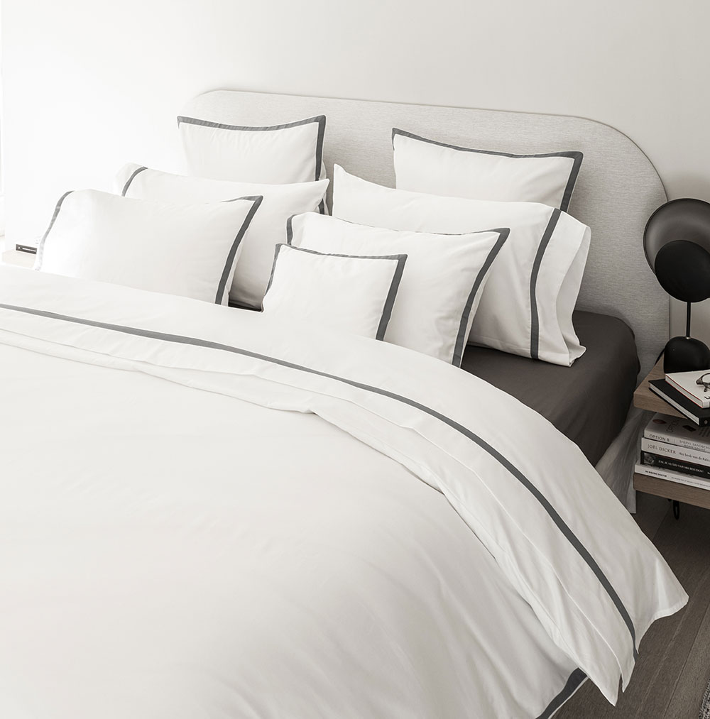 Drap housse Apparat Fusain Le Jacquard Français