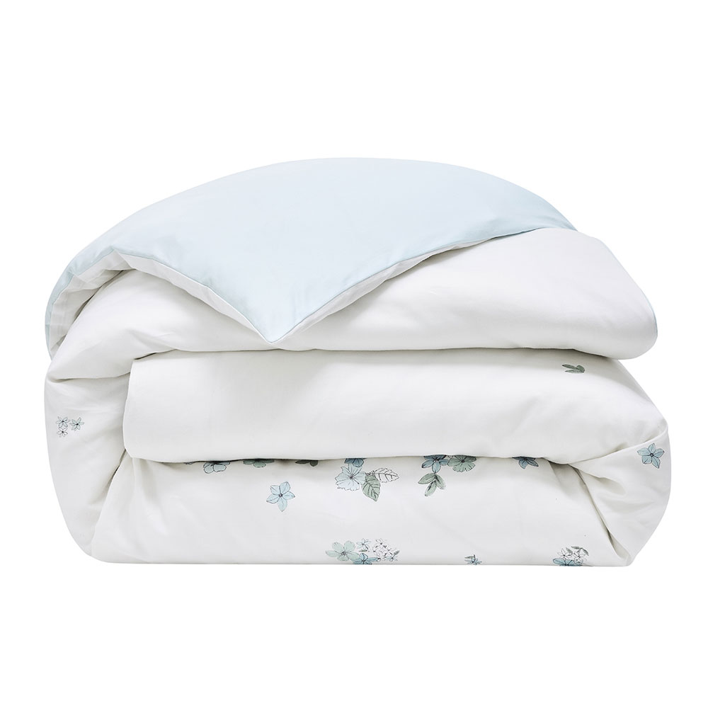 Drap housse Manuka Ciel Le Jacquard Français