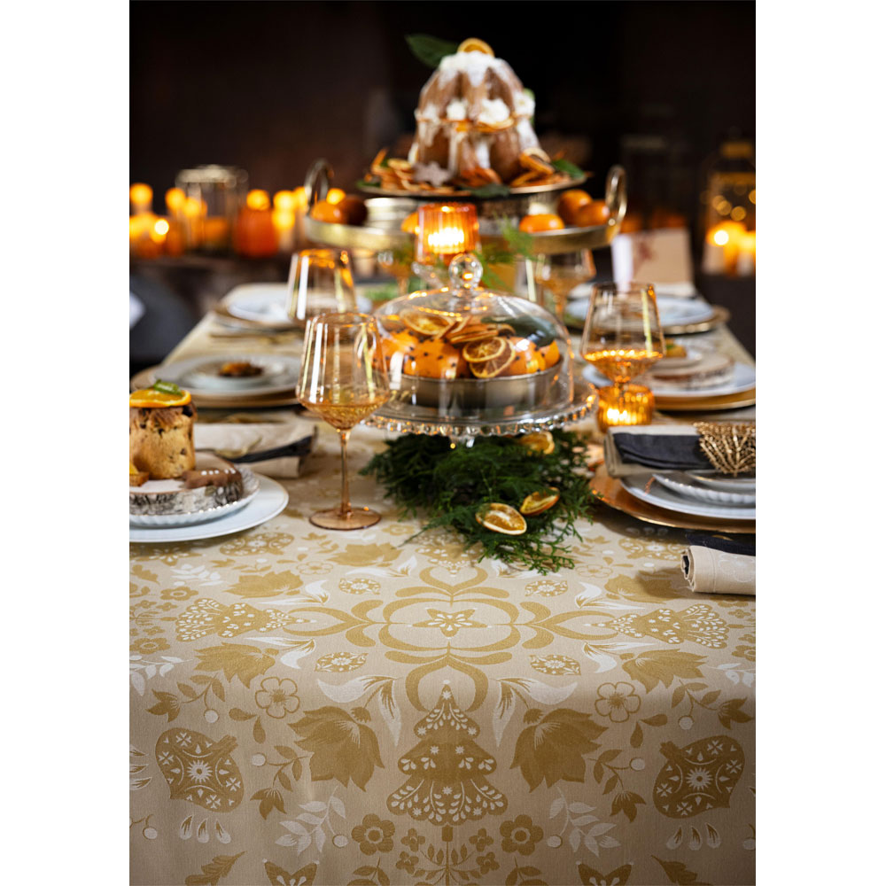 Nappe Féerie Pain d’épices Le Jacquard Français