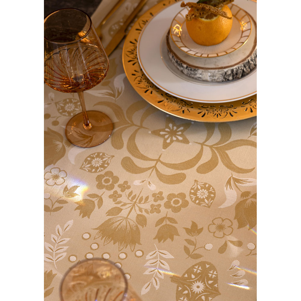 Nappe Féerie Pain d’épices Le Jacquard Français