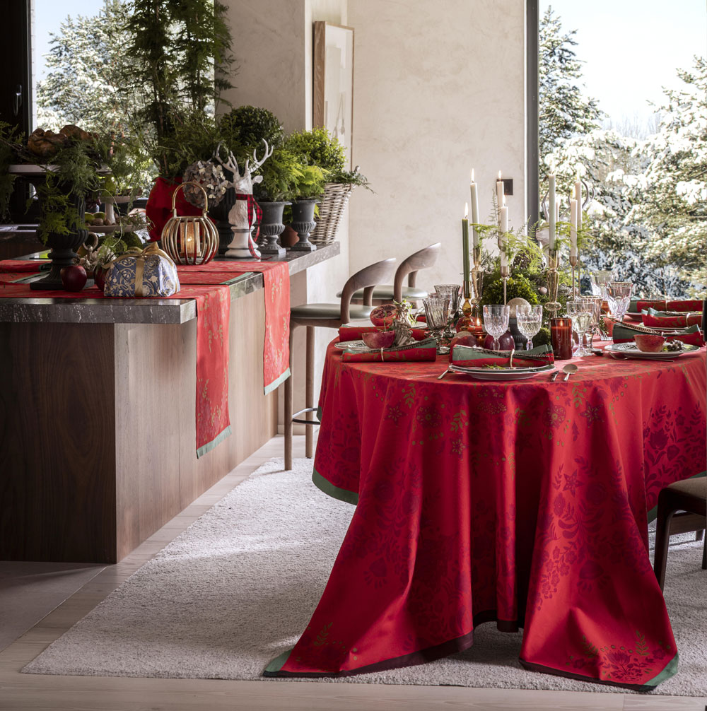 Nappe Féerie Sucre d’Orge Le Jacquard Français