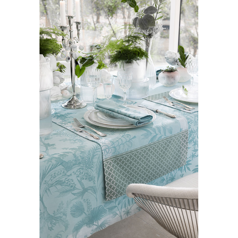 Nappe Jardin d’Eden Cascade Le Jacquard Français