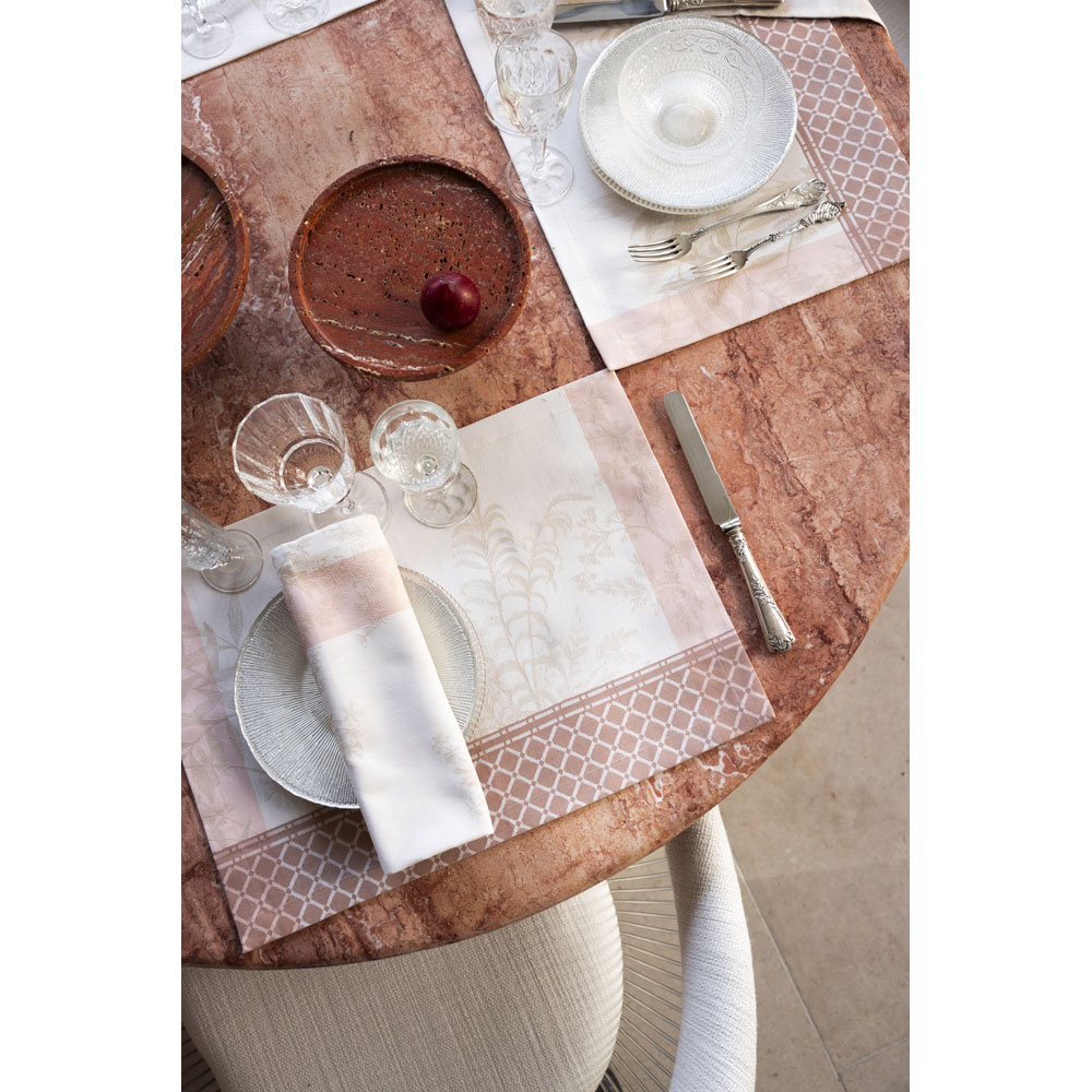 Nappe Jardin d’Eden Chair Le Jacquard Français