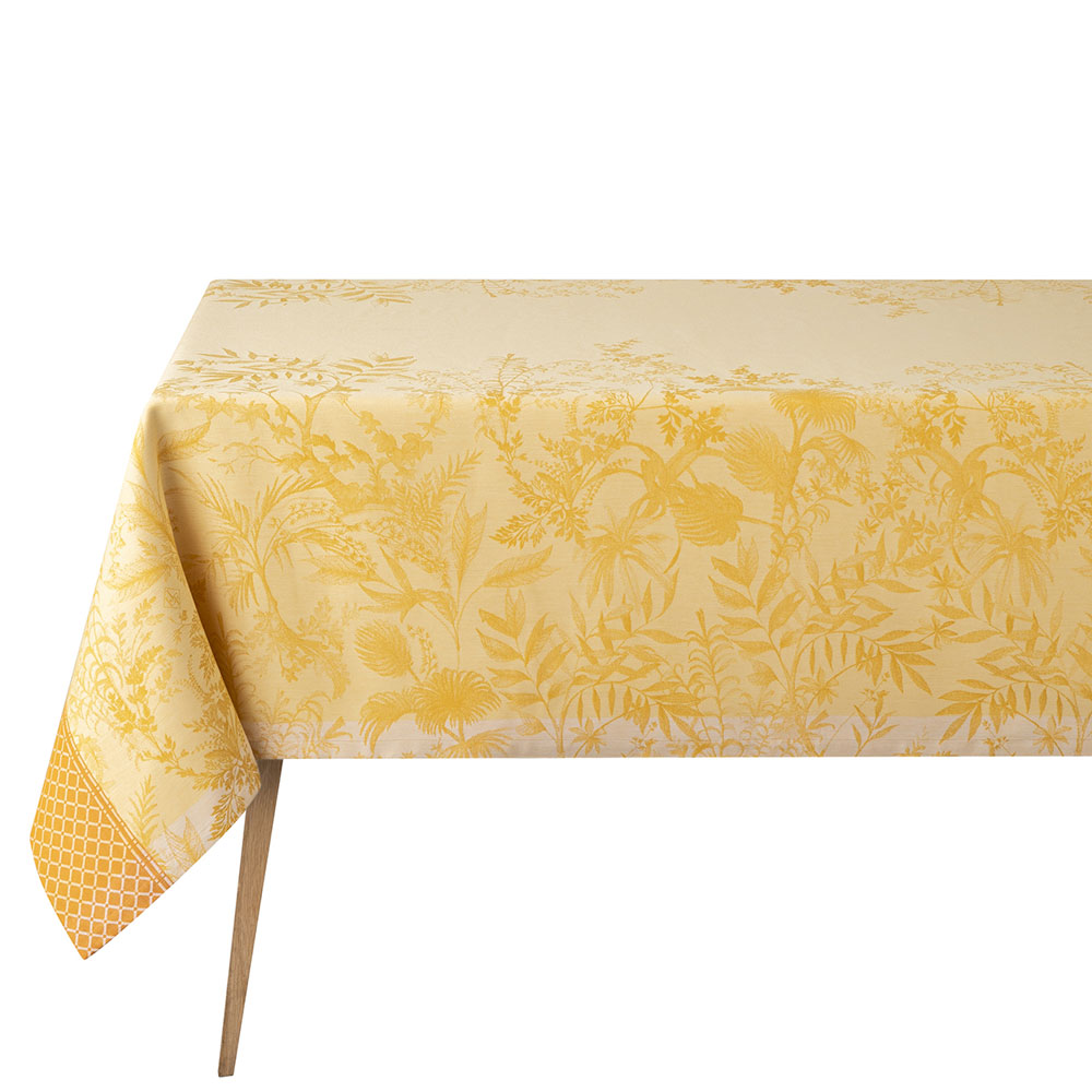 Nappe Jardin d’Eden Pollen Le Jacquard Français