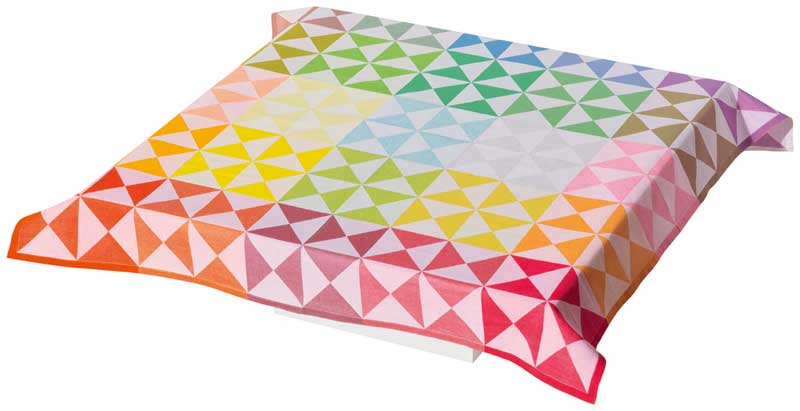 Nappes origami multicolore Le Jacquard Français