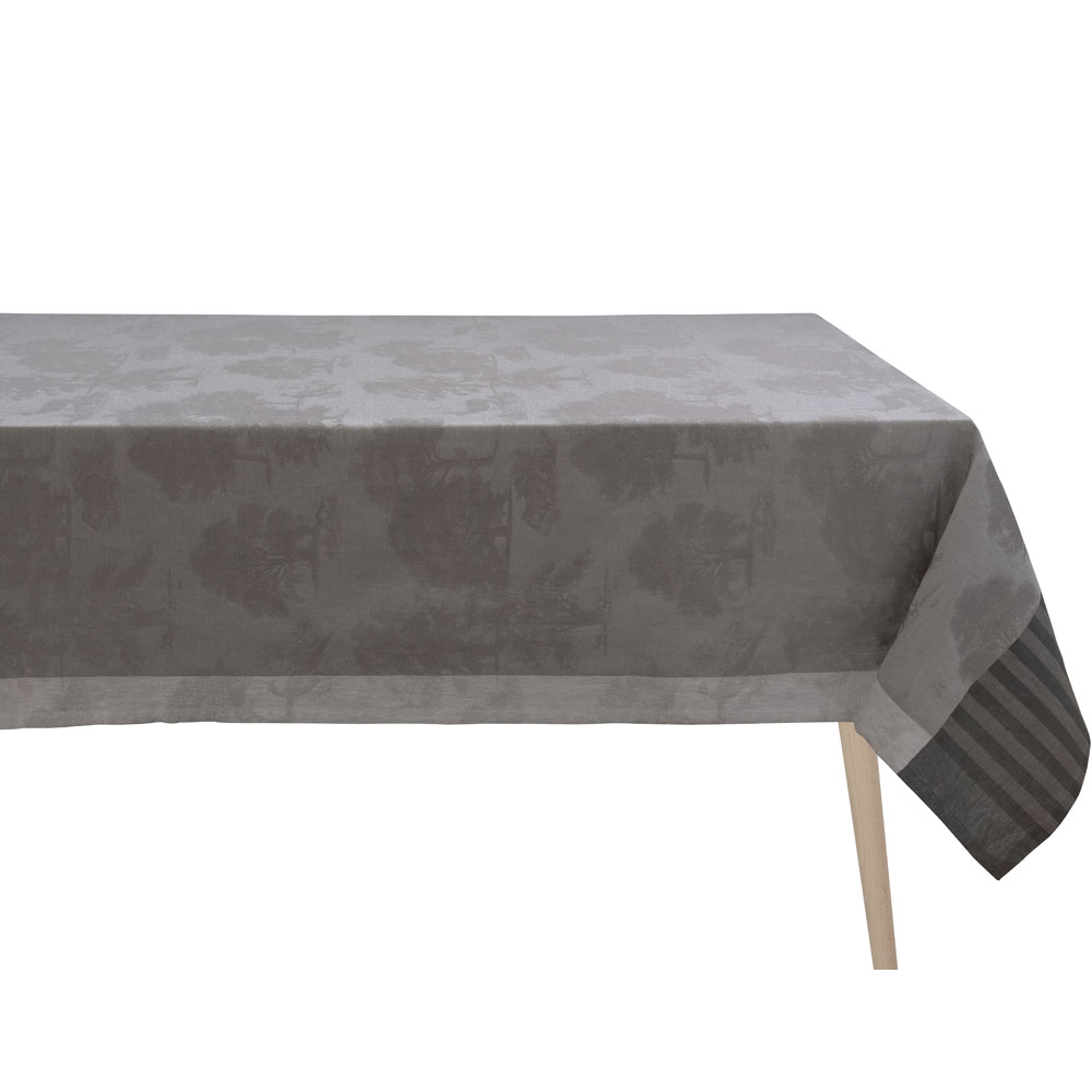 Nappes Souveraine Argent Le Jacquard Français