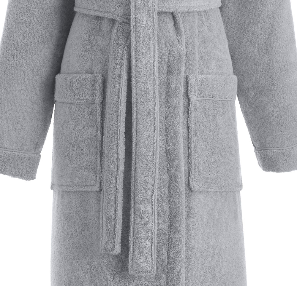 Peignoir châle Caresse Galet Le Jacquard Français