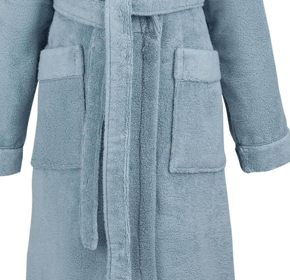 Peignoir châle Caresse Glacier Le Jacquard Français