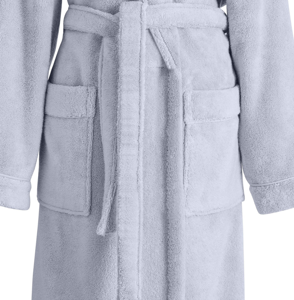 Peignoir châle Caresse Voile Grisé Le Jacquard Français