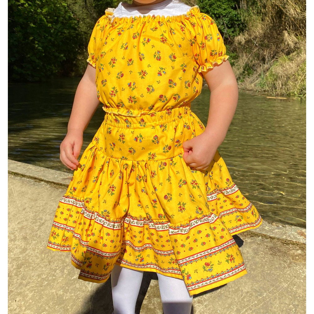 Jupe Jaune L’Ensoleillade