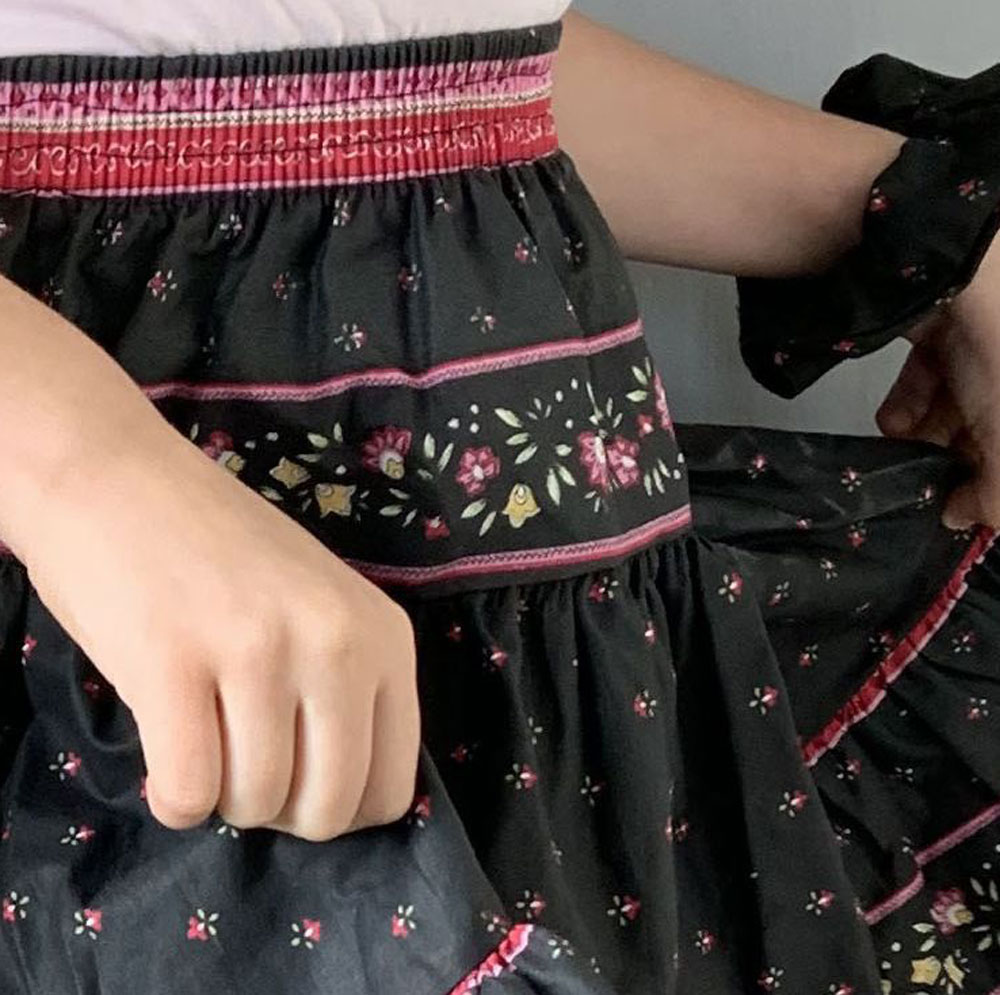 Jupe Noir L’Ensoleillade