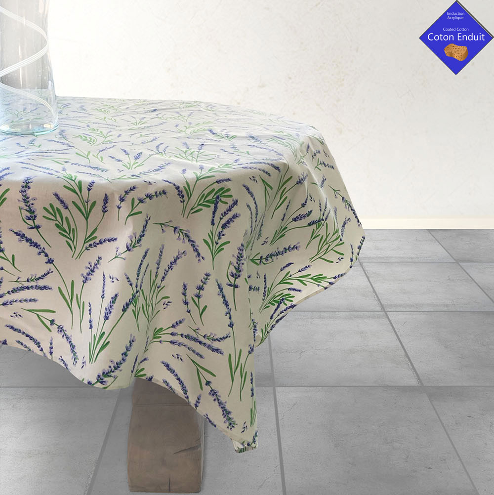Nappe enduite Banon Ecru L’Ensoleillade