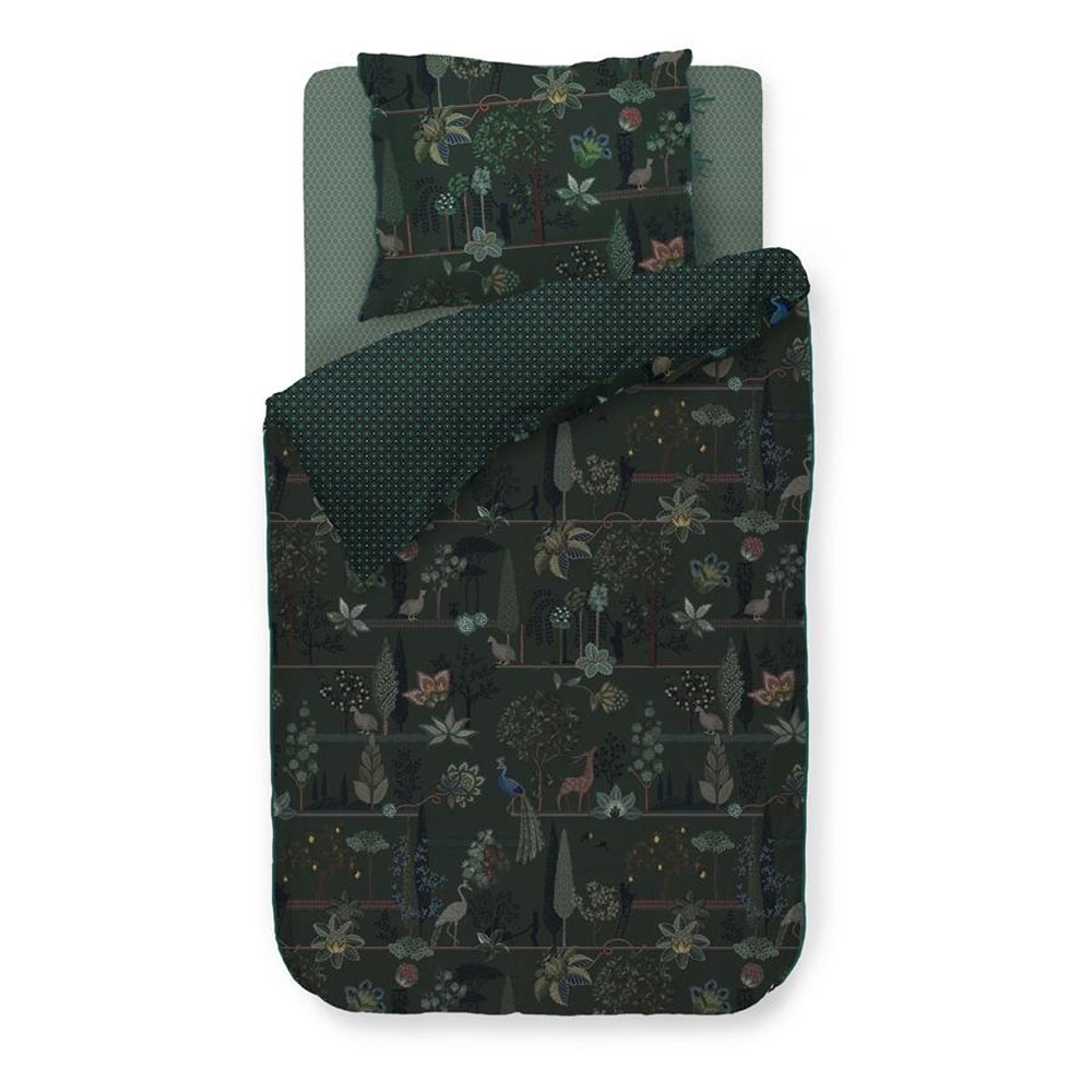 Parure de couette Alberi Dark Green Pip Studio