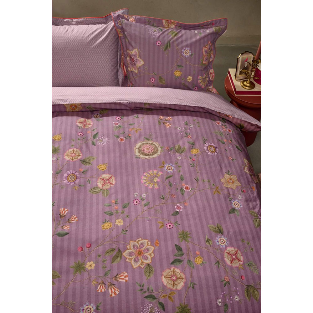Parure de couette Flores Bailando Purple Pip Studio