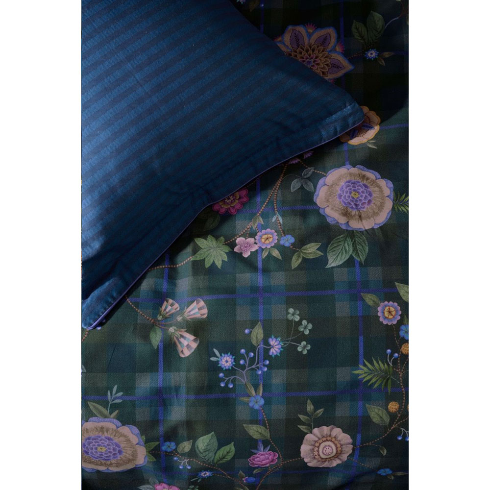 Parure de couette Flores Felices Dark Blue Pip Studio