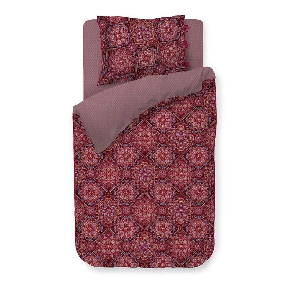 Parure de couette Il Mosaico dark red Pip Studio
